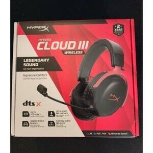 New Cloud III Wireless – Gaming Headset for PC, PS5, PS4, up to 120-hour Battery